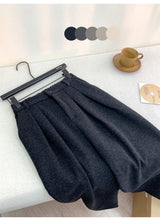 Women's High-Waist Ankle Pants with Pockets