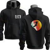 Men's Ski & Snowboard Graphic Hoodie for Fall and Winter
