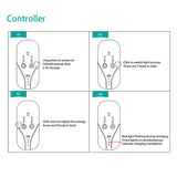7 Colors LED Face Neck Set Mask Red Light Skin Rejuvenation Brighten Soft Silicone Facial Photon Therapy Flexible Skin Repair