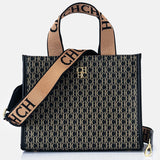 CH Fashion Monogram Print High Quality Metal Logo Casual Light Luxury Brand Designer 2026 New Women's Handbag