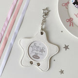Y2K Korean Fashion Star Bag Pendant Cute Idol 3in Photo Storage Card Album Card Holder Women Decorative Accessories KeychainGift