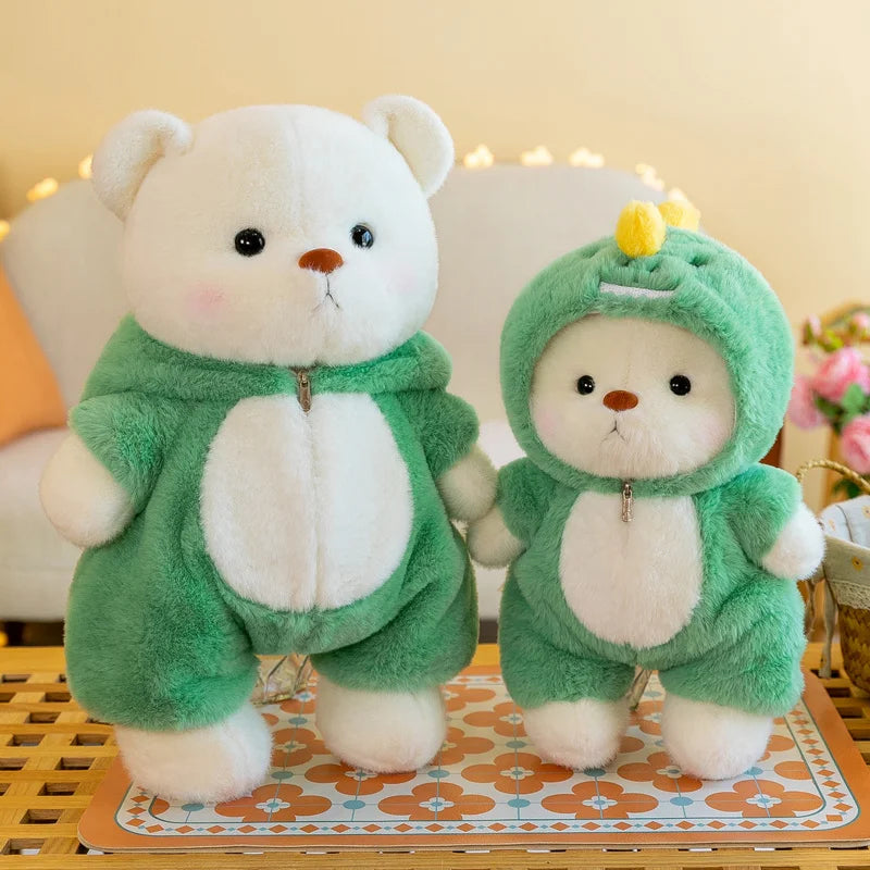 Kawaii Teddy Bear Plush – Soft Stuffed Animal Gift