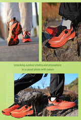 ONEMIX Unisex Summer Waterproof Hiking Shoes Non Slip Outdoor Running Walking Cross Training Men Women Athletic Sneakers