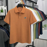 Men's Cotton Embroidered Polo Shirt