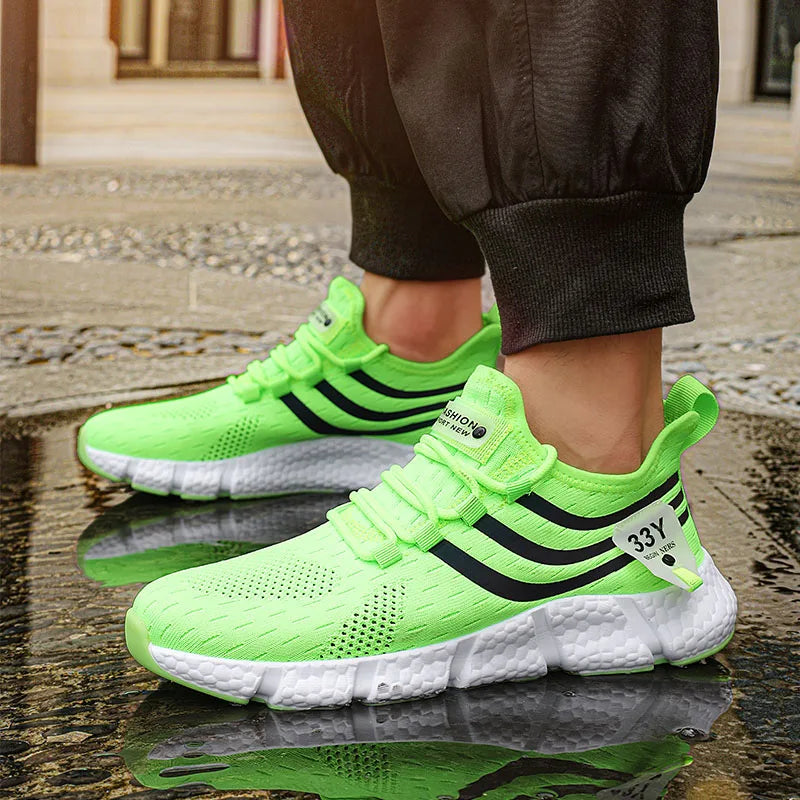 Men's Breathable Mesh Walking Sneakers