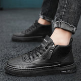 Men's USA-Made Warm Leather Work & Leisure Boots