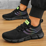 Men's Breathable Mesh Lace-Up Sneakers