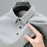 Men's USA-Made Long Sleeve Performance Polo