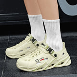 Men's Outdoor Sandals Sport Slippers Beach Slides Breathable Clogs Men Casual Garden Shoes Non-slip Hiking Men Outdoor Sandals