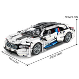 1:14 Scale Racing Car Technical Building Blocks Set 1208PCS Model Car Kit Hobby Collectible Display Toy Birthday Christmas Gift