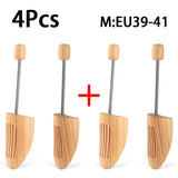 2Pcs/4Pcs Support Shoes Tree Anti Deformation Stretcher Wooden Shoe Trees for Men Women Internal Shaping Anti Wrinkle Shoe Lasts