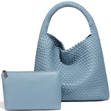 Hand-Woven Leather Tote & Shopper