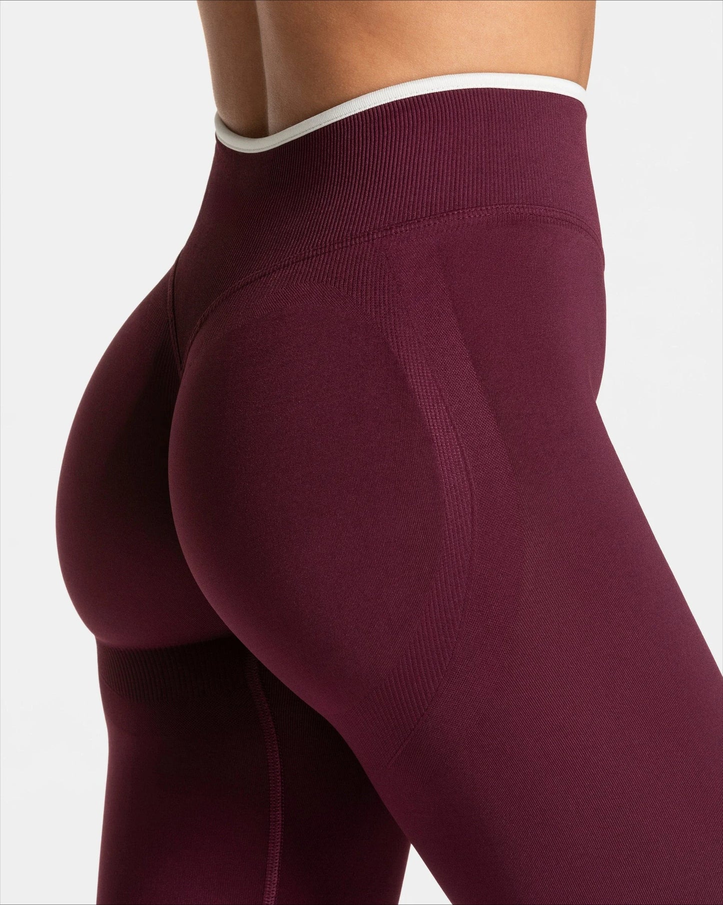 High-Waist Seamless Yoga Leggings