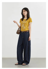 Women's High-Waist Wide Leg Denim Jeans | Relaxed Fit