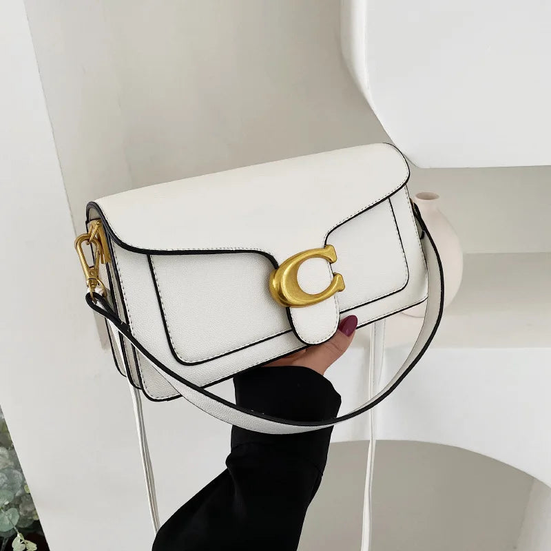 2-in-1 Underarm & Crossbody Square Bag Set