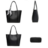 Genuine Soft Leather Tote Bag Women's Large Capacity Carrying Bags Designer Handbag Vintage Shoulder Bag Brand Commuting Bags