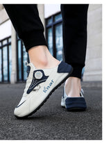 Brand protection 2026 new men's lightweight non-slip breathable wear-resistant running sports fashion versatile casual shoes
