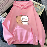 Cute Dudu Anime Hoodie – Unisex Casual Spring & Autumn Pullover