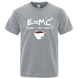 Energy=Milk+Coffee Cotton Tee