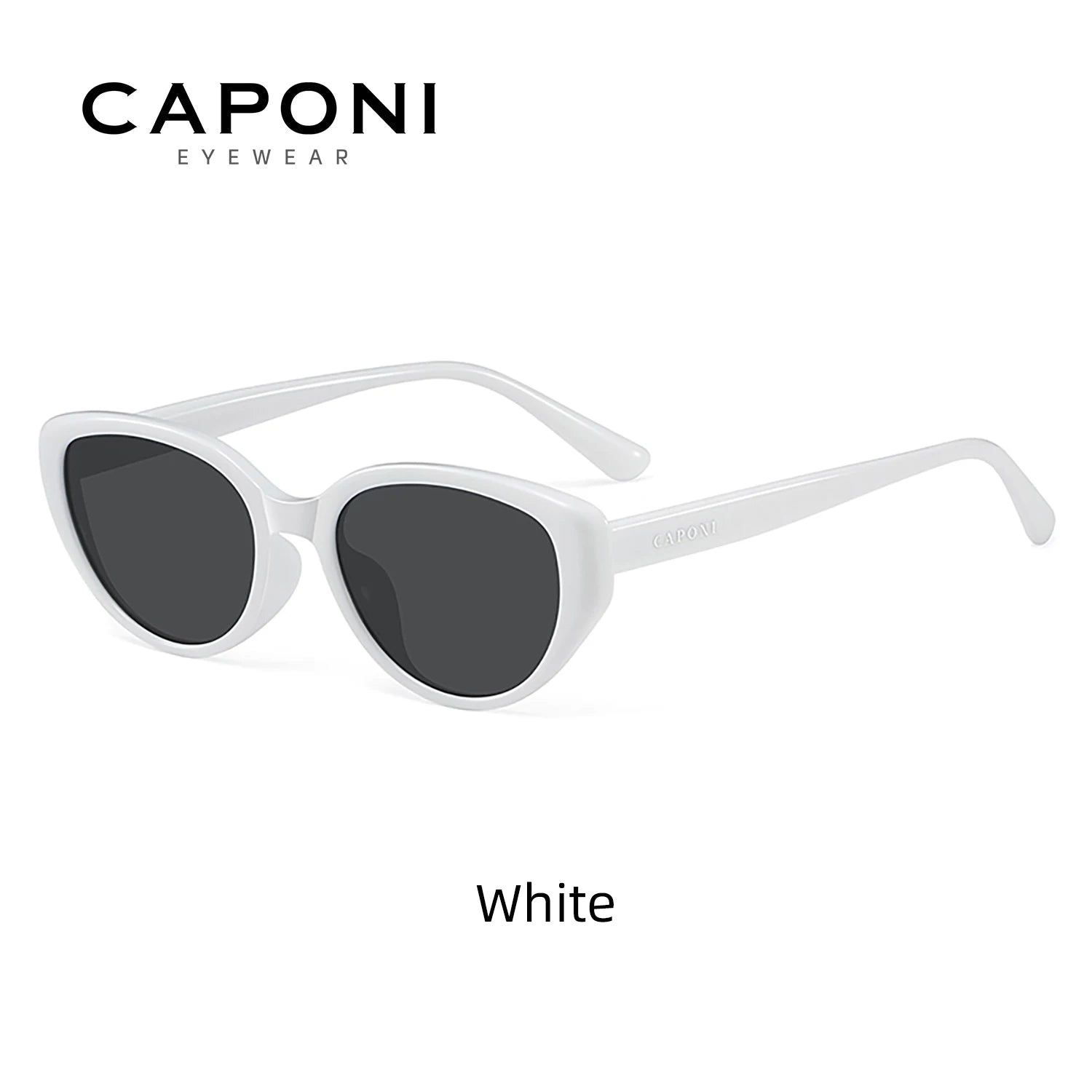 CAPONI Cat Eye Polarized Sunglasses for Women