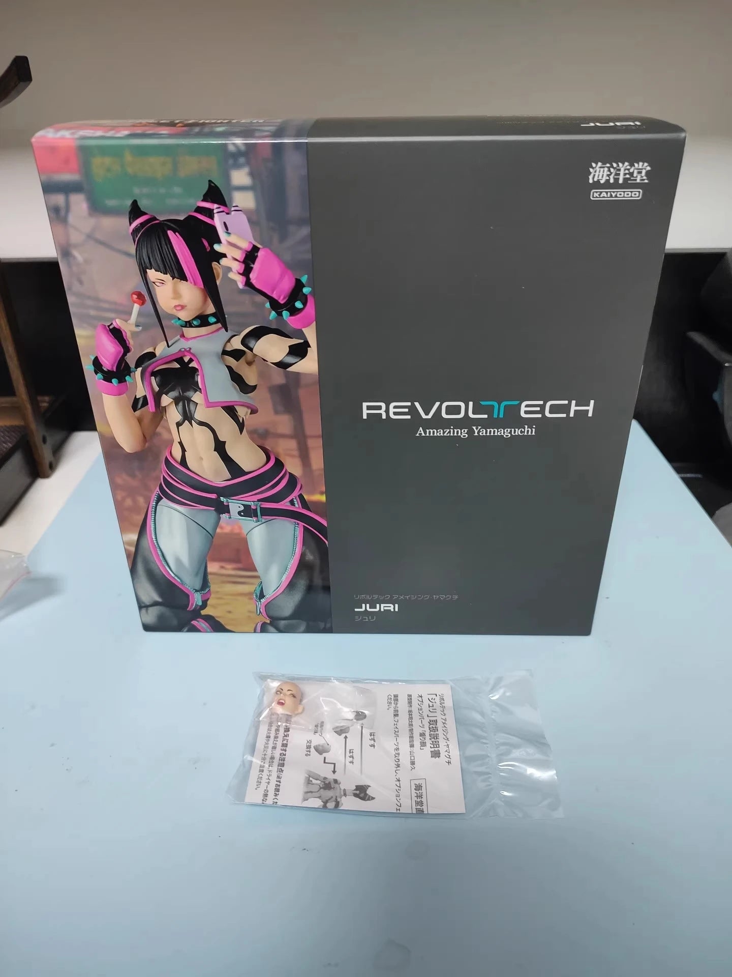 In Stock KAIYODO Ryu Han Juri Chun Li Movability Model Toys Revoltech AMAZING YAMAGUCHI Chun-Li SF6