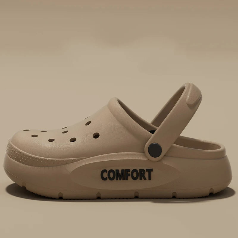 Anti-Slip Hollow-Toe Casual Slippers