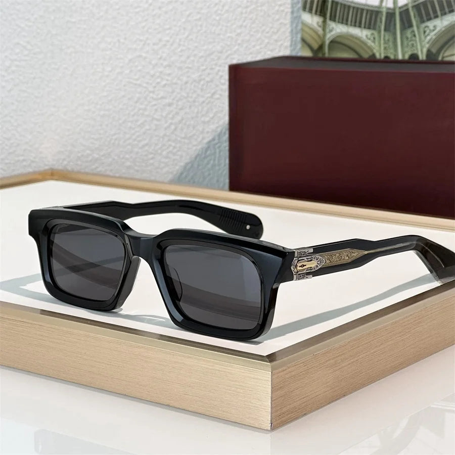PRILEY Belvedere Vintage Square Sunglasses for Men & Women