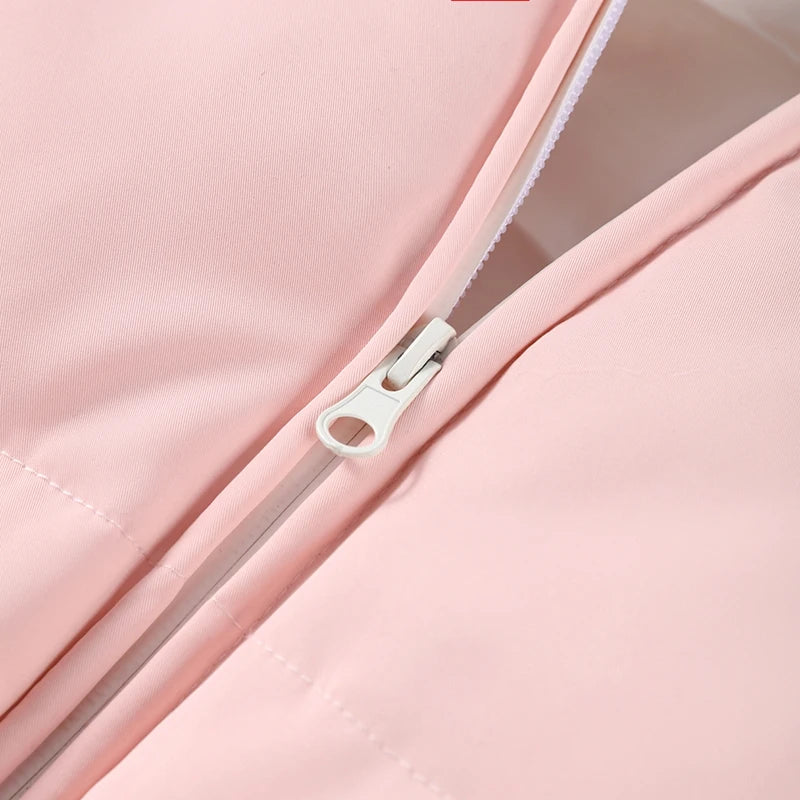 Slim-Fit Hooded Winter Ski Romper