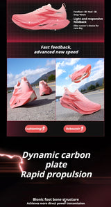 361 Degrees Flame 5 Future Running Shoes New Marathon Plate Racing Carbon Breathable Durable Cushion Stable Sneakers 672612207