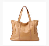 Women's Large Capacity Cowhide Handbag Female Retro Fashion Luxury Bags Ladies Real Natural Cow Leather Shoulder Bag for Lady
