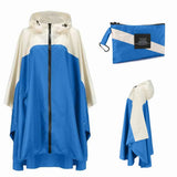 Women's Oversized Waterproof Rain Poncho – Windproof