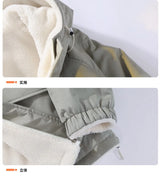 Men’s Fleece-Lined Hooded Winter Jacket