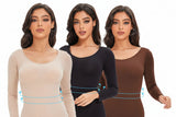 Seamless Tummy Control Long Sleeve Body Shaper