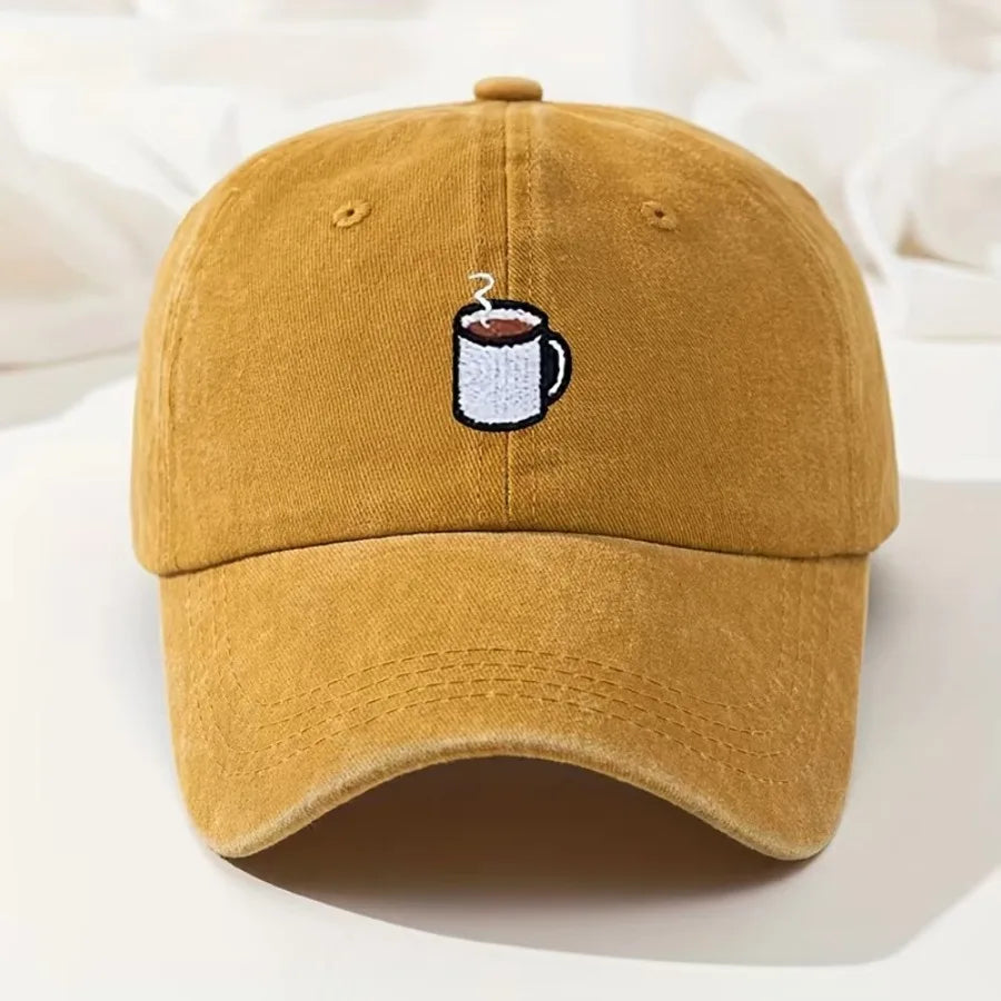 Retro Washed Embroidered Baseball Cap | Unisex