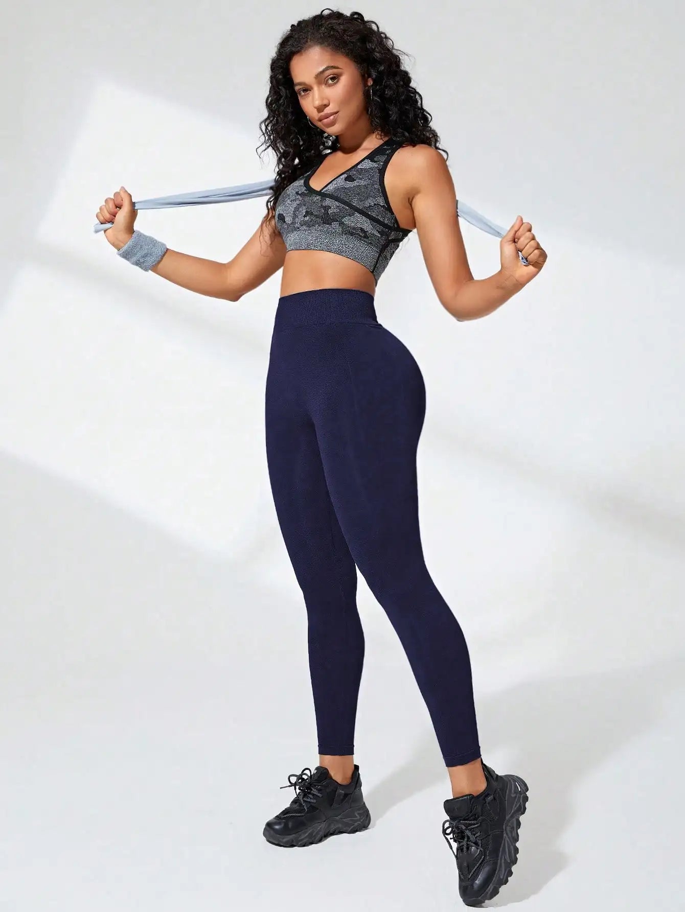 High-Waisted Tummy Control Leggings | Soft USA-Made Yoga & Workout Pants