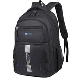 Fashion Minimalist Men’s Rucksack, Lightweight Nylon Backpack with Multiple Storage Slots for School & Weekend Trips