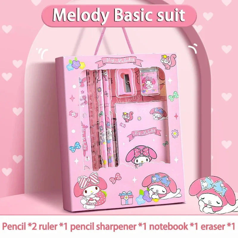 Sanrio 12-Piece Deluxe Stationery Set