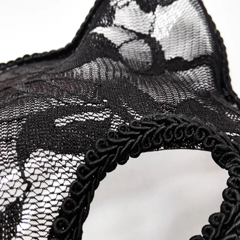 Elegant Lace Masquerade Mask