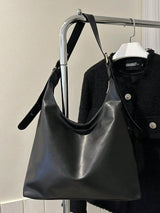 Large Capacity Solid Color Women's Shoulder Bag, Multifunctional Crossbody Bag, Women's Shoulder Tote Bag, Large Capacity Crossbody Tote Bag, Casual Work Bag