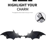 Bat Wing Rimless Sunglasses – Gothic Party Eyewear