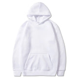 Men’s Classic Solid Color Pullover Hoodie