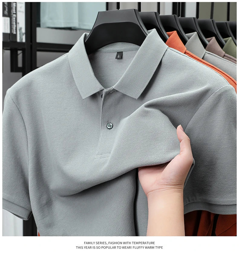 Premium 100% Cotton Polo Shirt for Men | Smart Casual