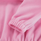 Women Autumn Winter Fleece Hoodies Elegant Stand Collar Zipper Loose Sweatshirt Elegant Solid Pullover Casual Top Streetwear