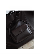 Motingsome Oversized Natural Leather Woman Bags 2025 New Fashion Handbag and Purses Large Capacity Commuter Bag Casual Tote