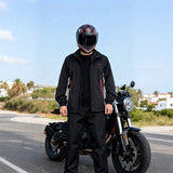 Waterproof Motorcycle Raincoat – Breathable Riding Suit