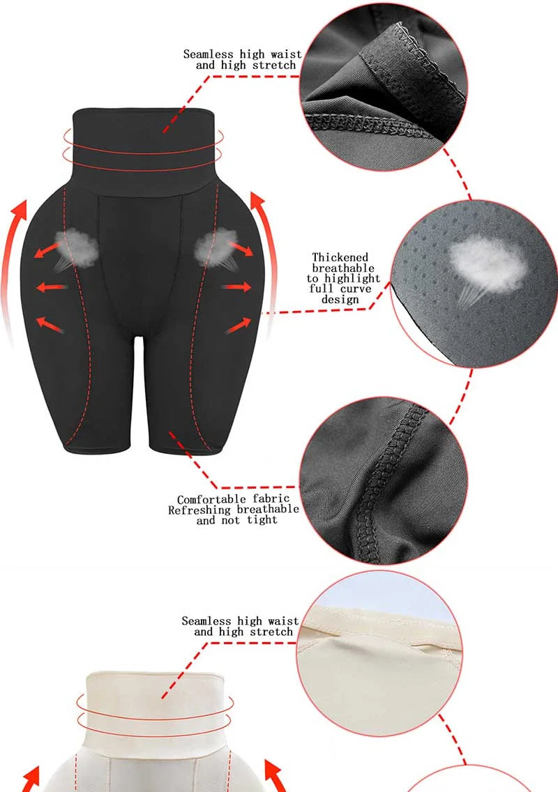 Women’s Padded Butt Lifter & Hip Enhancer Shapewear