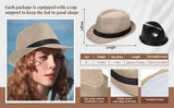 Short Brim Panama Sun Hats – Bulk Wedding & Event Pack