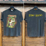 The Cramps Stay Sick Tour Graphic T-Shirt — Unisex Cotton Tee