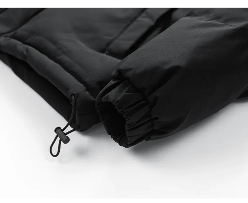 Men's Heavyweight Hooded Puffer Jacket | Plus Size