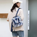 Fashion Women Small Travel Backpack Pretty Style Girls Shopping Backpack High Quality Durable Soft Fabric Daypack Backpack SAC